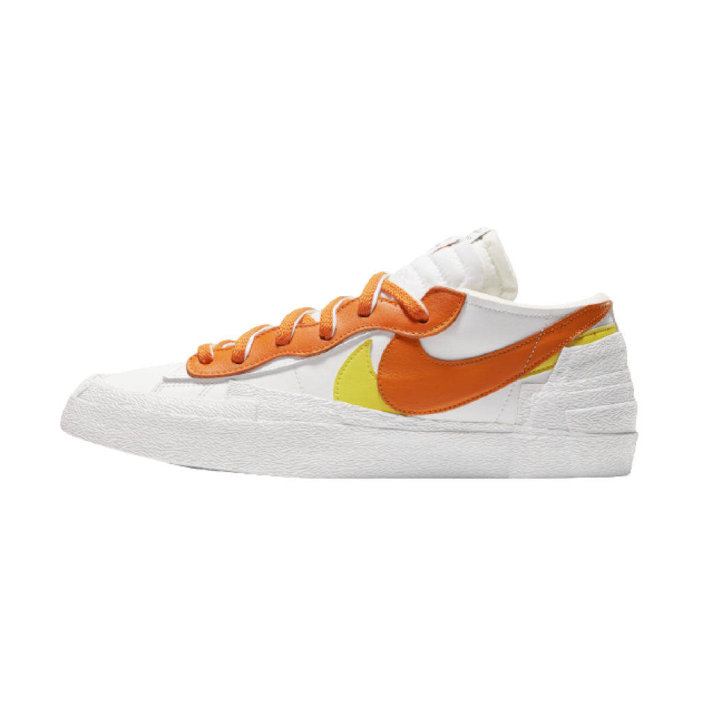 nike blazer low sacai white